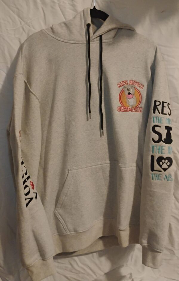 Pitbull Guardian Hoodies (White)