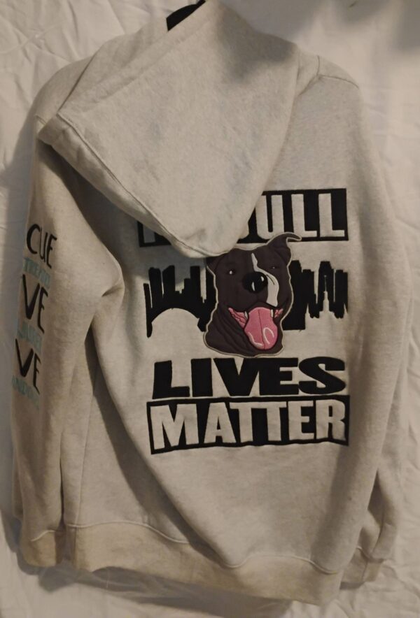 Pitbull Guardian Hoodies (White) - Image 2